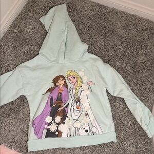 Disney Frozen Hoodie - Light Blue